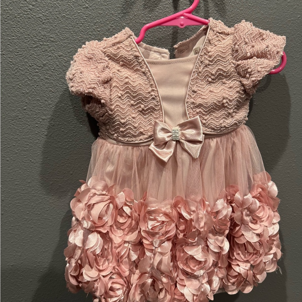 Nannette Light Pink Baby Dress